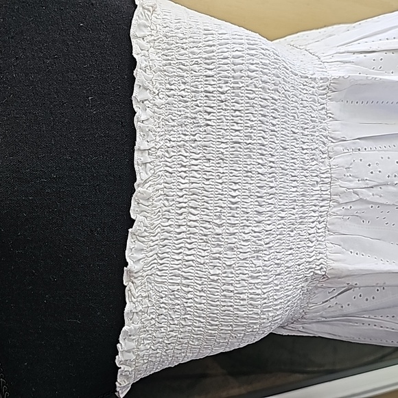 Strapless white top - Picture 3 of 14